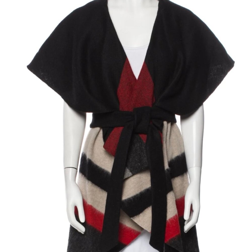 ALICE + OLIVIA Printed V-Neck Sweater - New w/tags